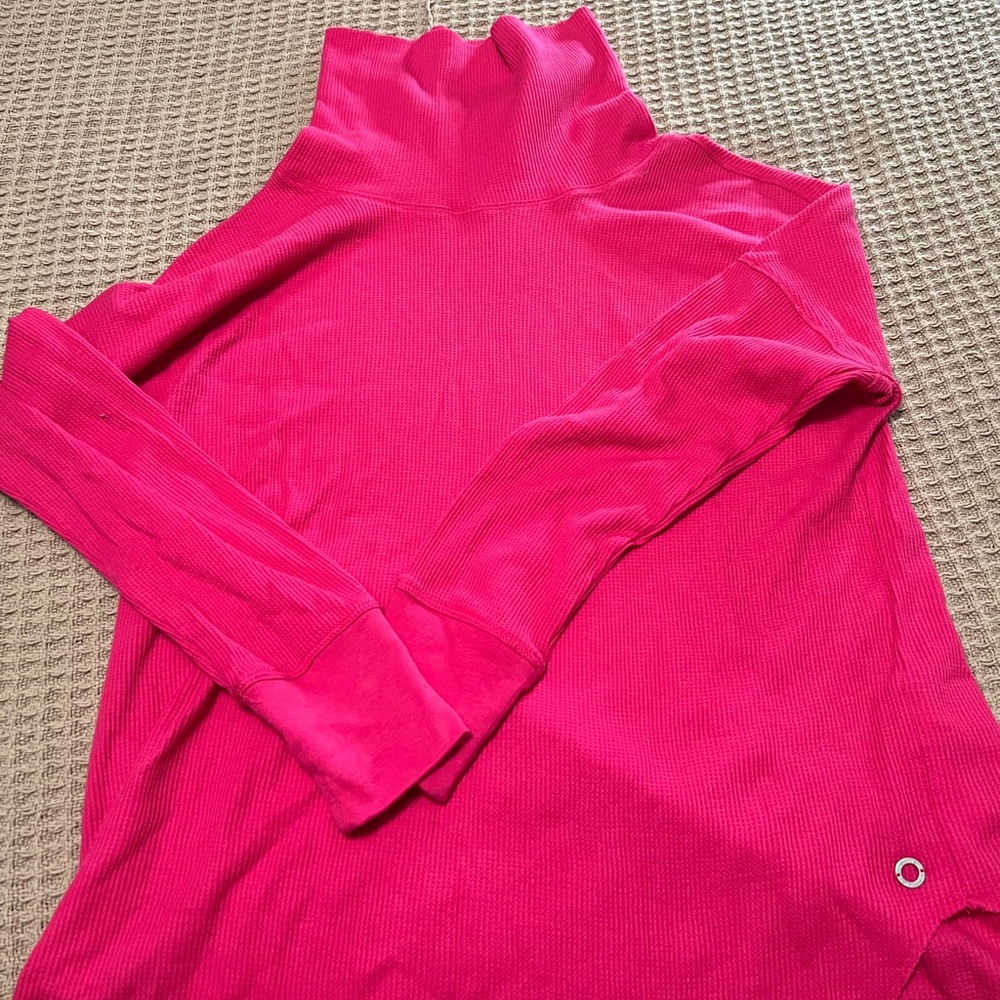 Vibrant Calvin Klein Pink Turtleneck Sweater